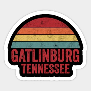 Vintage Gatlinburg Tennessee Sticker
